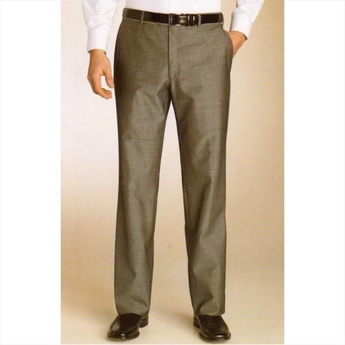 Multicolour Mens Plain Formal Trousers