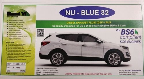 Nu Blue 32 Diesel Exhaust Fluid Application: Industrial