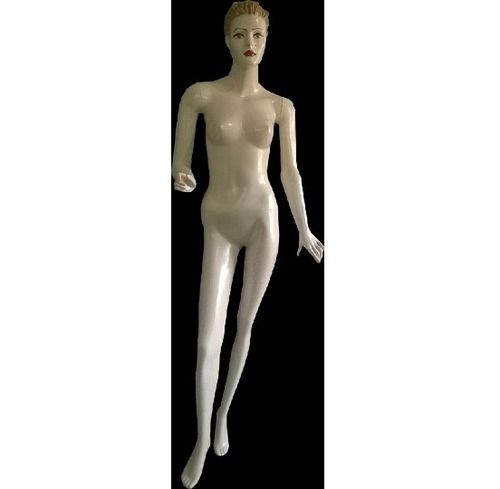 Womens Glossy Skin Colour Standing Mannequin