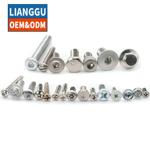 Special screw clearance heads