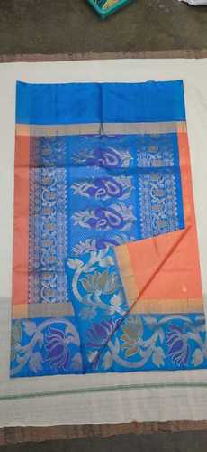 Handloom Printed Soft Silk Saree