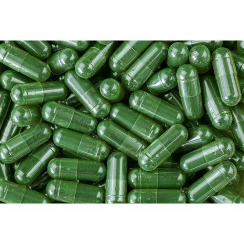 Herbal Spirulina Powder Capsules