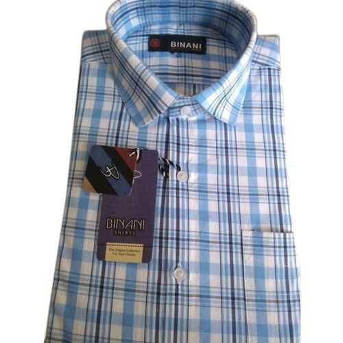 Mens Cotton Check Shirt