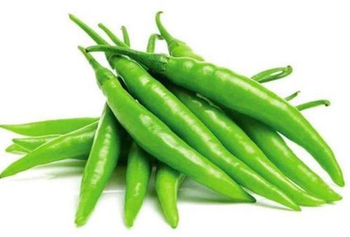 Organic Fresh Green Chillies Grade: Food