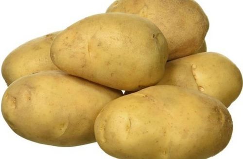 Organic Fresh Raw Potatoes