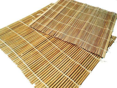 Plain Rectangular Bamboo Mats