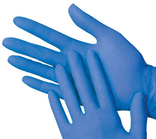 Blue Color Nitrile Glove