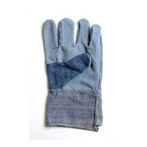 Mixed Full Finger Jeans Hand Gloves