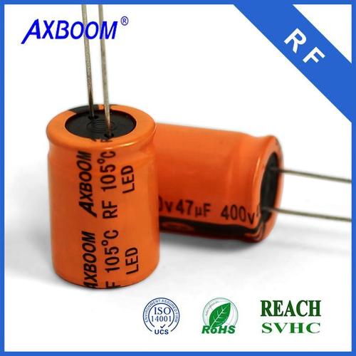 High Performance Axboom Electrolytic Capacitor Capacitance: 0.47-33000