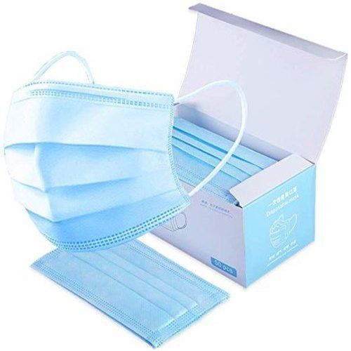 3 Ply Plain Surgical Mask