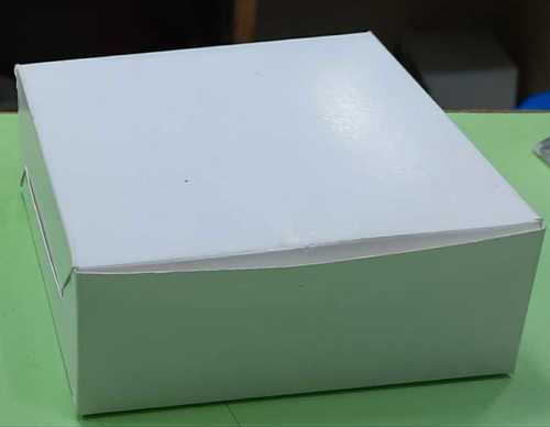 White Customized Cake Packaging Paper Box