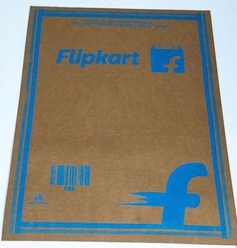 Flipkart Brown Paper Bag