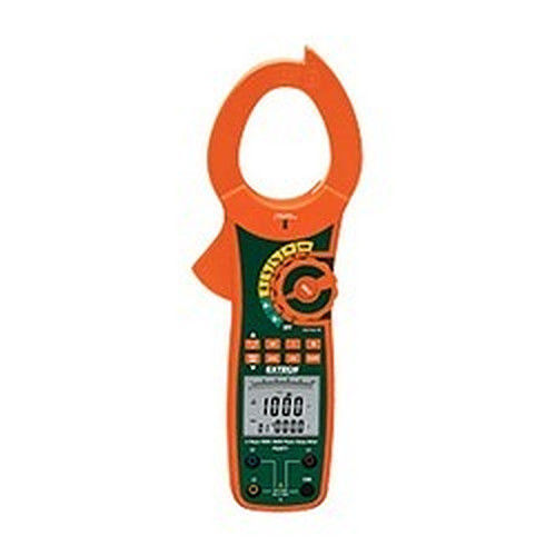 Yellow Portable And Lightweight High-Efficiency True Rms Digital Ac Power Clamp Meter