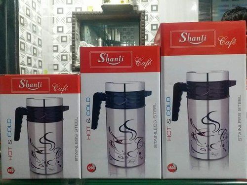 All Stainless Steel Insulated Steel Kettle Jug 800 Ml