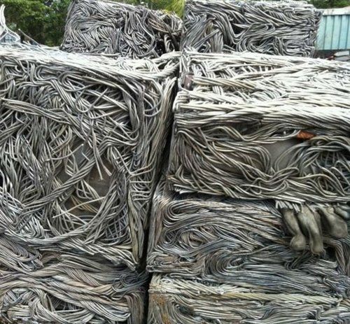 Silver Aluminum Wire Scrap For Recycling