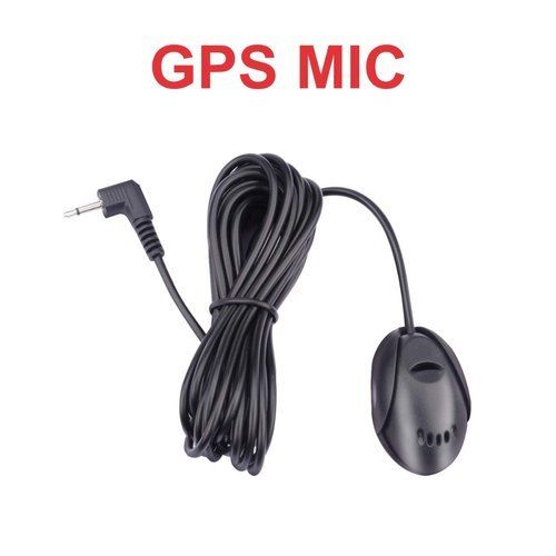 Gps Black Wired Mic For Car