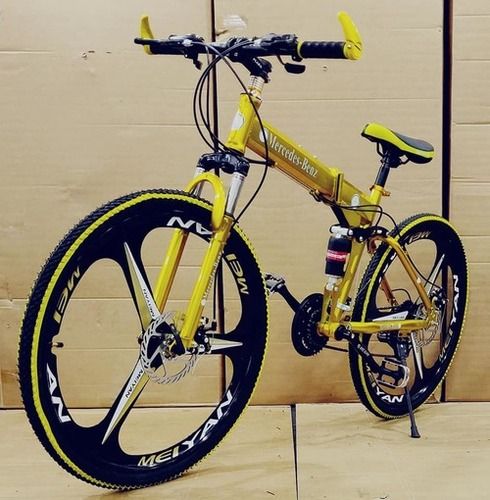 Yellow Foldable Cycle (Mercedes Benz 
