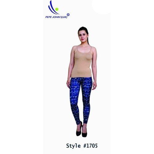 All Blue Ladies Printed Leggings