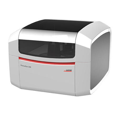 Humastar 100 - Fully Automatic Clinical Chemistry Analyzer, 80 Reusable Cuvettes, 60 Sample Memory, Easy to Use, Very Good Quality