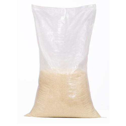 White 100% Polypropylene Customized Rice Packing Transparent Pp Woven Bag