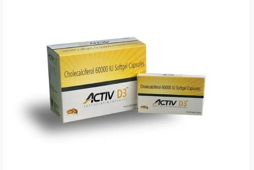 Activ D3 Softgel Capsules Efficacy: Promote Nutrition