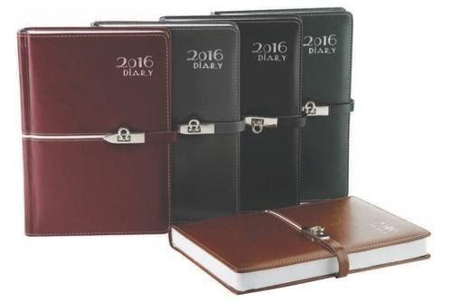 Eco-Friendly Executive Metal Lock Diary