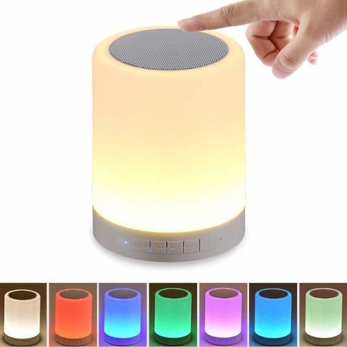 Multicolor Led Touch Lamp Bluetooth Speaker