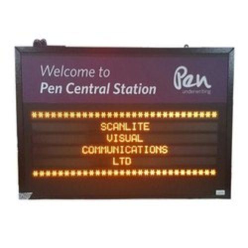 Multi Line Led Display Board Application: Commercial