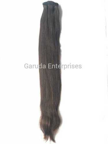 Natural Straight Human Hair - 100% Natural Hair, Monofilament Base | No Shedding, No Tangles, Restylable, Natural Hair Line