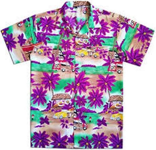 Half Sleeves Summer Hawaiian Casual Aloha Shirts Gender: Unisex