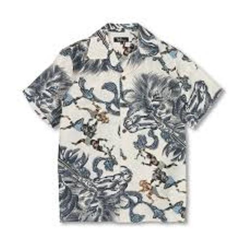 Half Sleeves Summer Hawaiian Casual Aloha Shirts Gender: Unisex