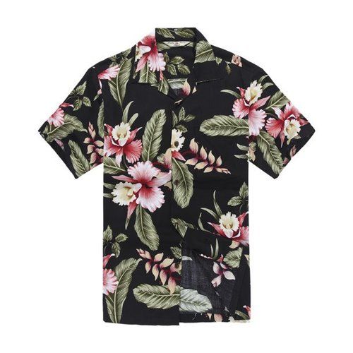 Half Sleeves Summer Hawaiian Casual Aloha Shirts Gender: Unisex