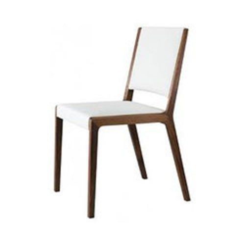 White And Brown Wooden Chair