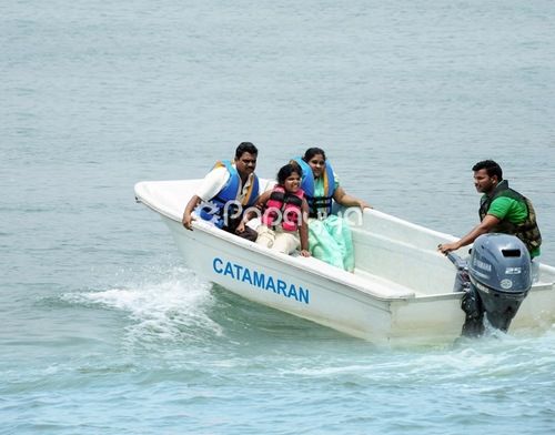 Comfortable Riding Catamaran Boat