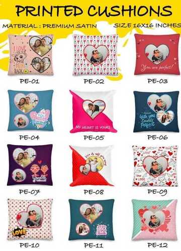 Multi Colour Customized Print Sublimation Pillow