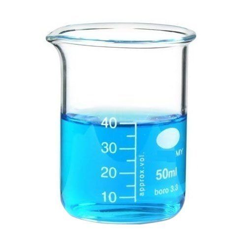  गोल बोरोसिलिकेट ग्लास बीकर - 50Ml (1 X 6 यूनिट के पैक में उपलब्ध) आवेदन: प्रयोगशाला 