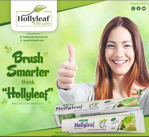 Hollyleaf हर्बल टूथपेस्ट 100gm