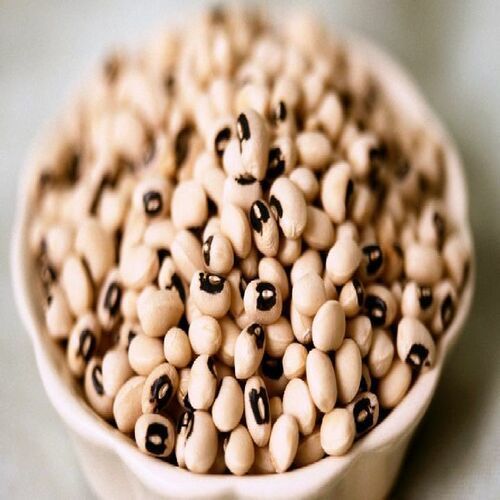 Off White Organic Black Eyed Beans