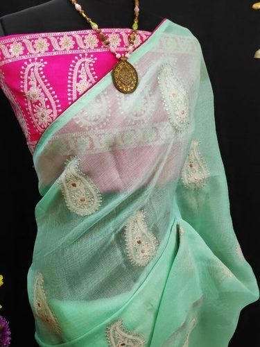 AK Lucknow Mango Style Sarees