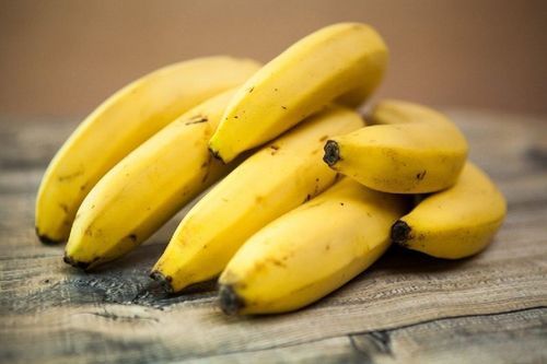 Healthy and Fresh Yellow Banana