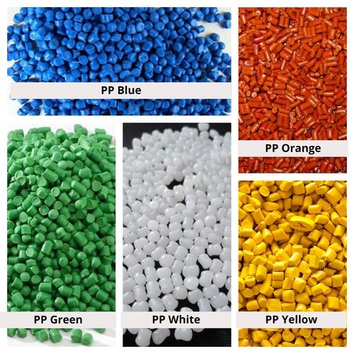 Multi Color Recycled Pp Granules