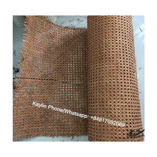 Natural Unbleached Cane Rattan Webbing Open 1, 2 Mesh