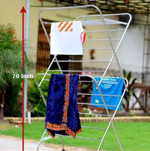 20 Rod Stainless Steel Cloth Drying Stand