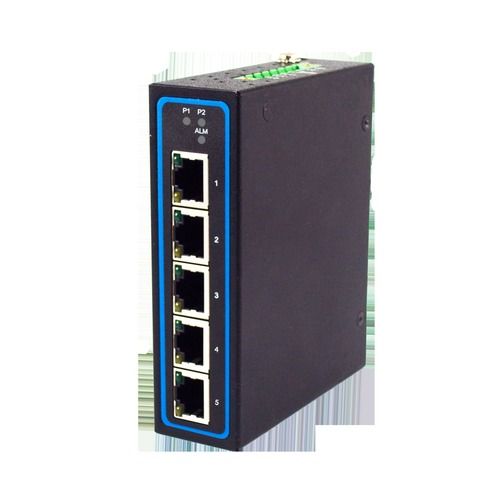 Atop Black Ehg7305 Industrial Unmanaged Fast Ethernet Switch