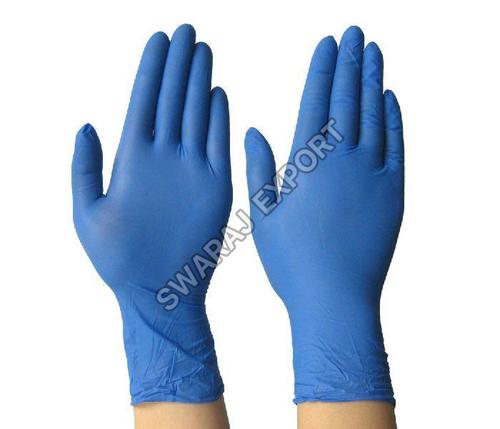 Blue Nitrile Surgical Gloves