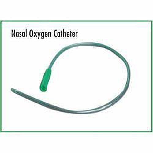 White Disposable Nasal Oxygen Catheter