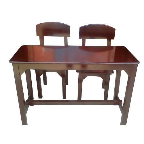 Eco-Friendly Brown School Chair And Desks