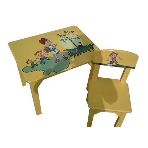 Children Study Table And Chair Set