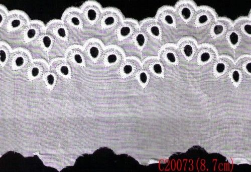 Cotton Embroidery Lace (C20073)