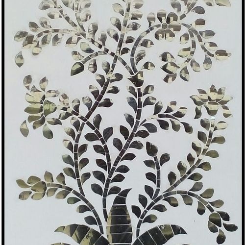 Black Navy Vine B/Green A/Force Glass Inlay Work Murals